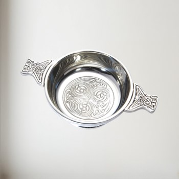 Medium Kells Pewter Quaich Medium Kells Pewter Quaich