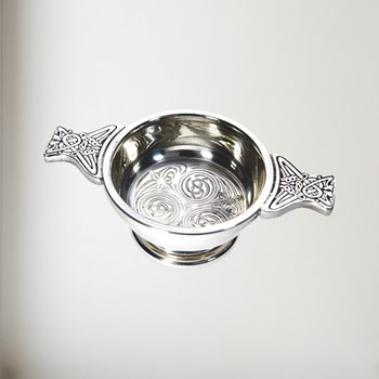 Small Kells Pewter Quaich Small Kells Pewter Quaich