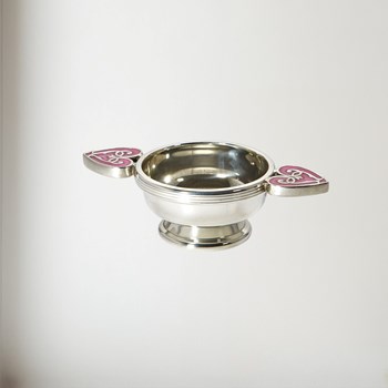 Small Baby Pink Heart Of The Highlands Quaich Small Baby Pink Heart Of The Highlands Quaich