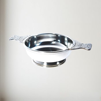 Extra Large Pewter Quaich Extra Large Pewter Quaich