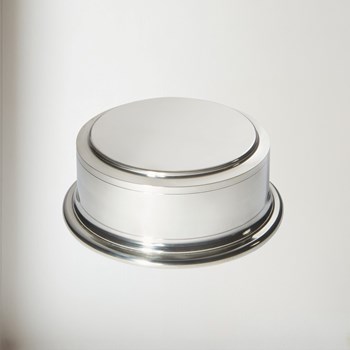 XL extra large pewter plinth