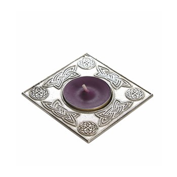 Square Celtic T-Lite Candle Holder Square Celtic T-Lite Candle Holder