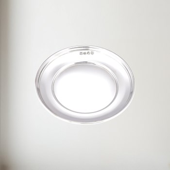 Small Polished Pewter Plate Small Polished Pewter Plate