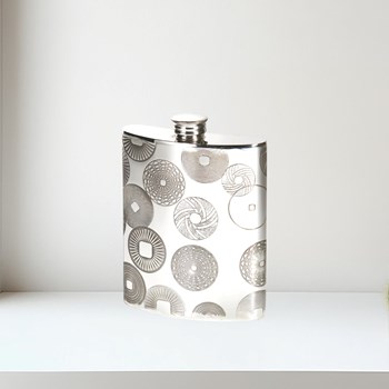 Millstones 6oz Kidney Spirit Hip Flask Millstones Kidney Spirit Hip Flask