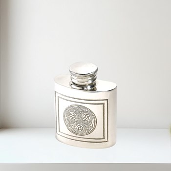 1oz Kells Small Pewter Purse Flask 1oz kells purse flask