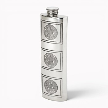 Kells Pewter 3oz Purse Flask