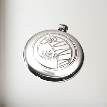 Knox 4oz Pewter Sporran Flask Knox 4oz  sporran flask