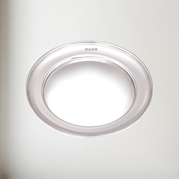Polished Pewter Plate