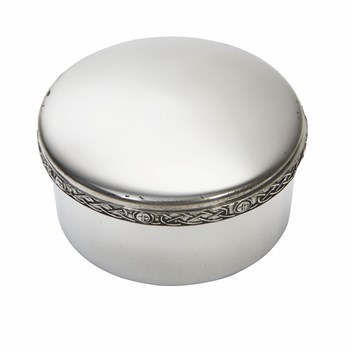 Medium Celtic Pewter Trinket Box Medium Celtic Pewter Trinket Box