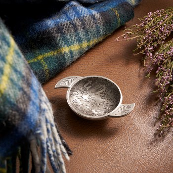 Large Pewter Quaich