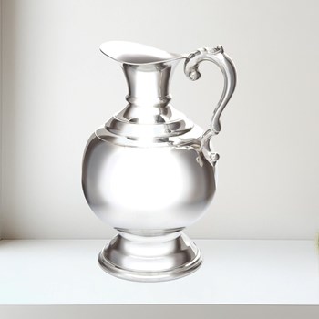 Pewter Grecian Wine Jug Pewter Grecian Wine Jug