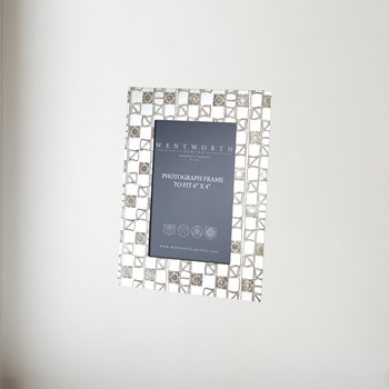 Knox pewter 6"x4" small picture frame