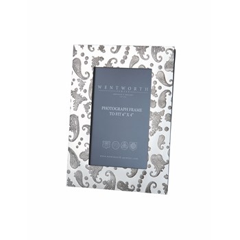 Paisley Pewter 6"X4" Picture Frame