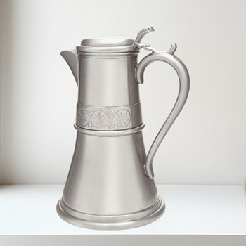 Medieval antique finish pewter Flagon