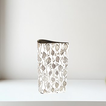 Leaf Pewter Budvase