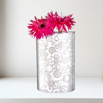 Retro "D" Pewter Large Vase Retro "D" Pewter Large Vase