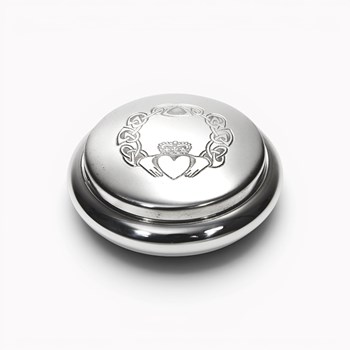 Claddagh Pewter Georgian Trinket Box