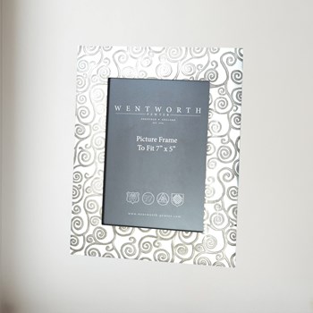 Large Tree of Life 7"x5" Pewter picture Frame