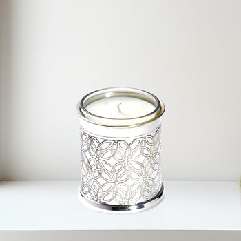 Triquetra Pewter Candle Votive Holder