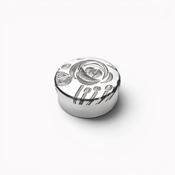 Charles Rennie Mackintosh Small Pewter Trinket Box