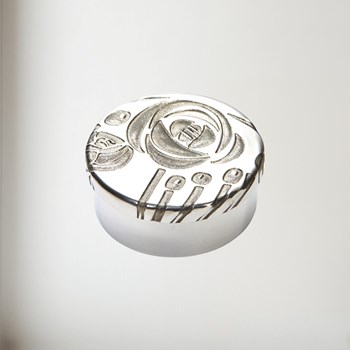 Small Charles Rennie Mackintosh Pewter Trinket Box