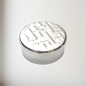Small Metropolitan Pewter Trinket Box