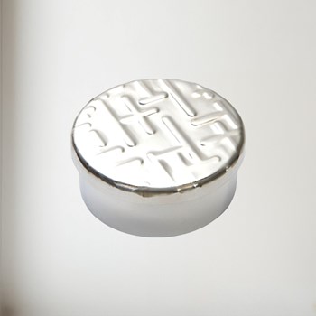 Small Metropolitan Pewter Trinket Box Small Metropolitan Pewter Trinket Box