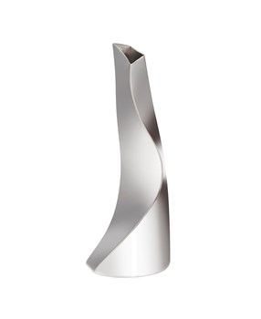 Small Twist Pewter Vase By Catherine Tutt