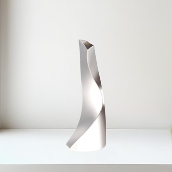 Small Twist Pewter Vase By Catherine Tutt Small Twist Pewter Vase by Catherine Tutt