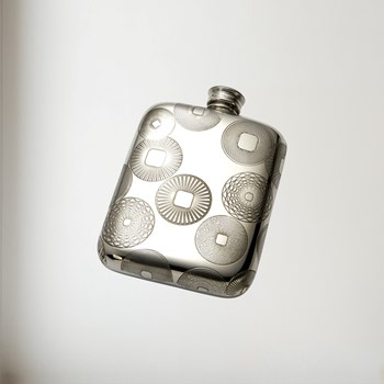 Millstones 4oz Pocket Flask Millstones  pocket flask