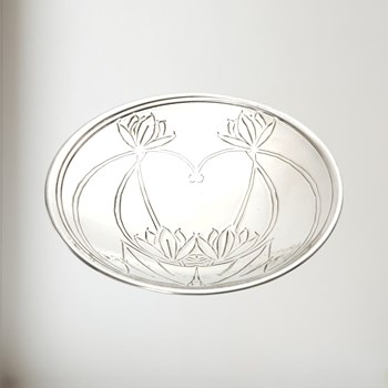 Knox pewter shallow bowl