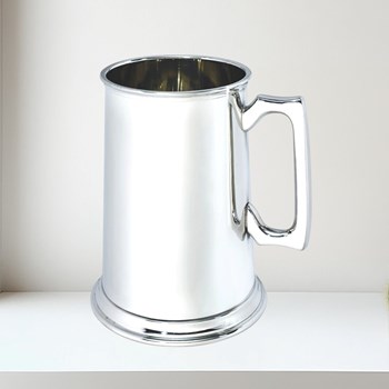 Plain Giant Three Pint Pewter Tankard Giant Tankard 3pt