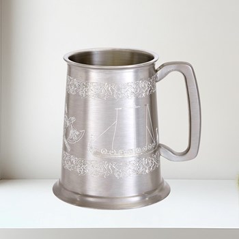 One Pint Viking Ship Design Tankard | Viking Ship Design Tank One Pint Viking Ship Design Tankard | Viking Ship Design Tank
