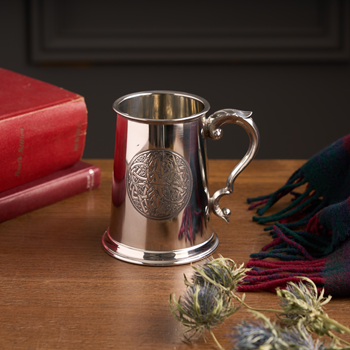 Celtic Circle Pewter Tankard Celtic Circle Pewter Tankard