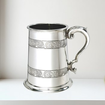 Kells 1 pint pewter Tankard