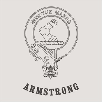 Clan crest Armstrong Choose your Product Clan crest Armstrong Choose your Product