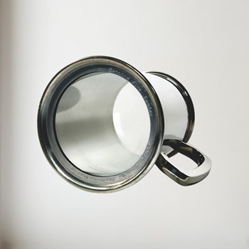Plain Glass Base One Pint Pewter tankard Plain 1 pint PewterTankard with Glass Base