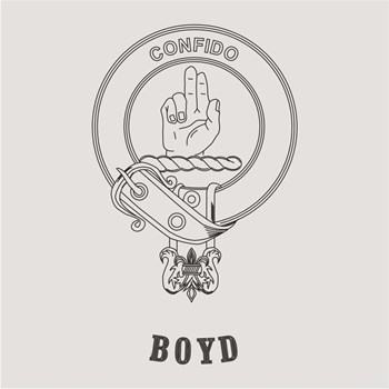 Clan crest Boyd Choose your Product Clan crest Boyd Choose your Product