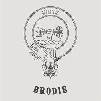 Clan crest Brodie Choose your Product