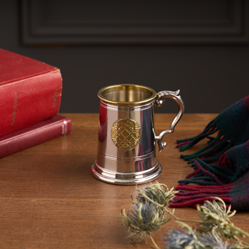 Celtic Gold Half Pint Pewter Tankard Celtic Gold Half Pint Pewter Tankard