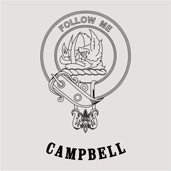 Clan crest Campbell Choose your Product
