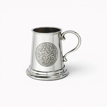 Celtic Circle Pewter Baby Mug