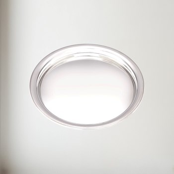 Small 170Mm Round Pewter Tray Small 170Mm Round Pewter Tray