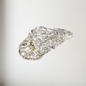 Cast Pewter Oyster Shell Front Ornament Cast Pewter Oyster shell front ornament