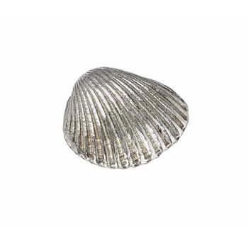 Cast Pewter Small Cockle Shell Ornament Cast Pewter Small Cockle Shell Ornament