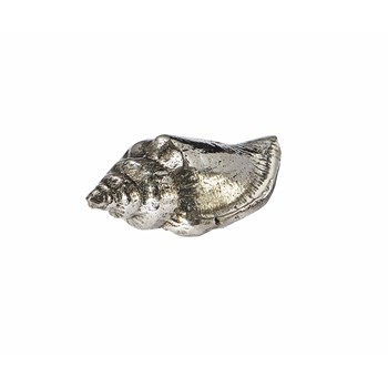 Cast Pewter Small Sea Snail Ornament Cast Pewter Small Sea Snail Ornament