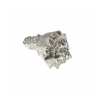 Cast Pewter Conch Shell Ornament