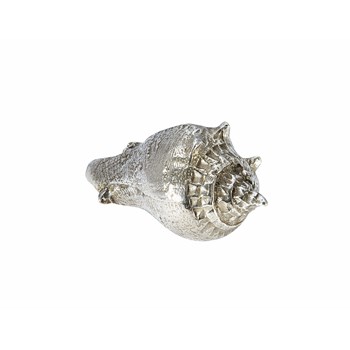 Cast Pewter Spikey Sea Snail Ornament