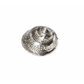 Cast Pewter Periwinkle Ornament