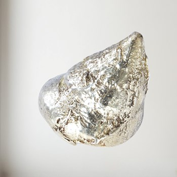 Cast Pewter Top Shell ornament